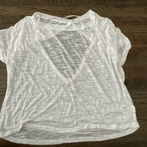 Small oversized Free people low back tee